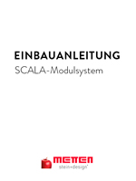 Metten-Einbauanleitung SCALA-Modulsystem