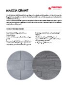 METTEN Naturstein-Steckbrief // Maggia Granit