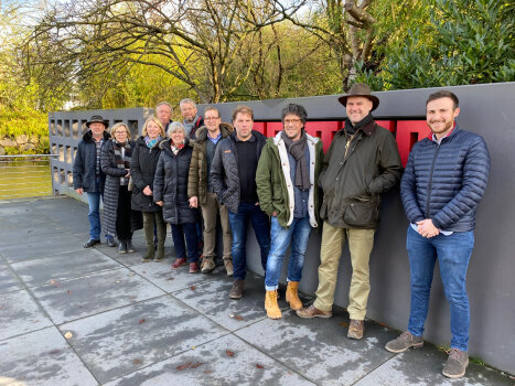 Erfa-Gruppe Galabau zu Besuch bei METTEN