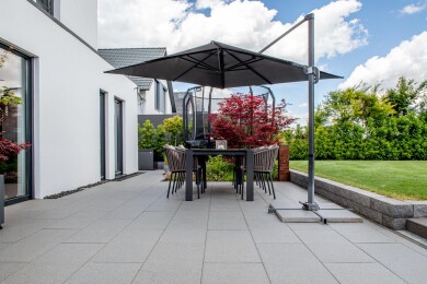 Arcadia Terrassenplatte Cosi Muretto Mauer Grauanthrazit 2613 045