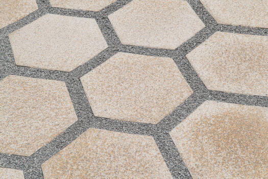 Asak Flyt Umbriano Granitbeige gemasert.