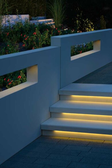 Tocano Blockstufe Hauszugang Lichtdesign 7107 0515
