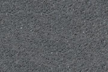 Lavaanthrazit, gestrahlt