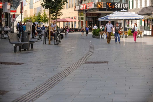 Bergisch Gladbach, Fußgängerzone, Boulevard Finoverde.