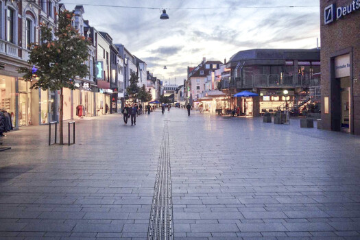 Bergisch Gladbach, Fußgängerzone, Boulevard Finoverde.