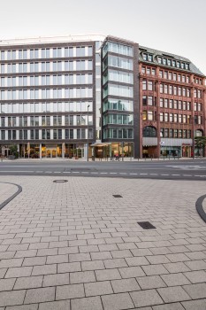 Hamburg, Opernboulevard, Boulevard Sandbeige.