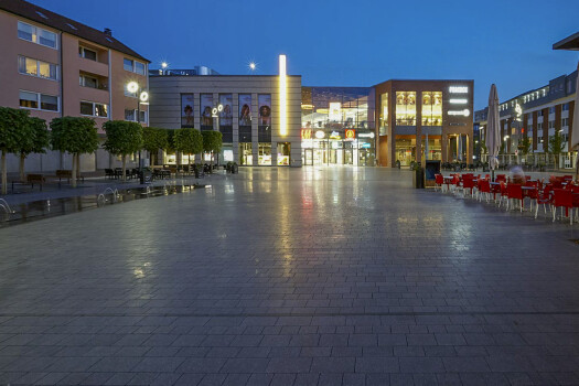 Dinslaken, Neutorplatz, Boulevard Objektfarbe 2495.