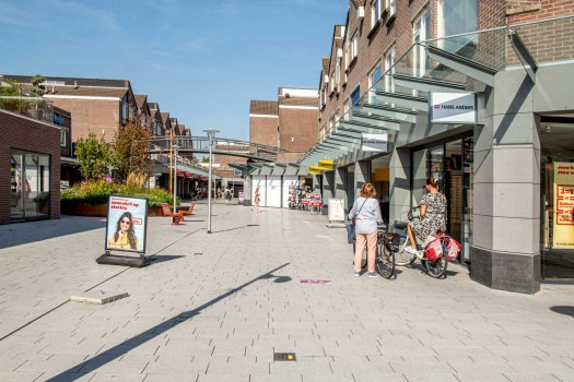 Hellevoetsluis (NL), Fußgängerzone, Boulevard Sandbeige.
