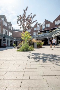 Hellevoetsluis (NL), Fußgängerzone, Boulevard Sandbeige.