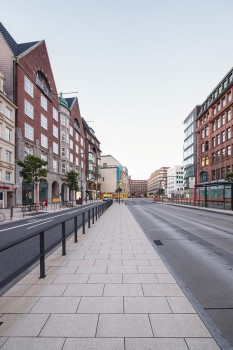 Hamburg, Opernboulevard, Boulevard Sandbeige.