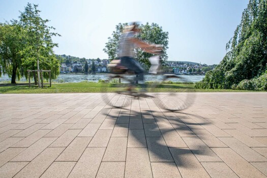 Koblenz, Kaiserin-Augusta-Promenade, Corio EcoTerra, Objektfarbe 8015.