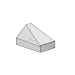 Kronimus Flachbordstein F15 Uebergangsstein 50