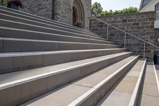 Stadt Wiehl, Innenstadt, Grauwacke.