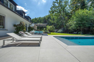 Lithocera Keramik Pool Platten Muschelkalk 2717 054