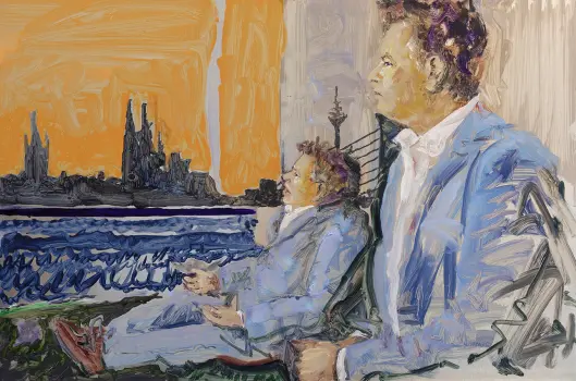 Malerei: Kirsten Lampert