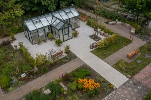 Essen, Schmetterlingsgarten, Corio EcoTerra Beige.