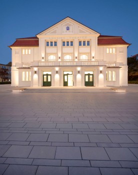 Wolfenbüttel, Lessing Theater, Palladio Farbtöne 11.05, 13.03 in Kombination mit ConceptDesign Farbton 11.05.