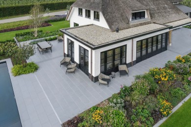 Platinum Terrassenplatte Grau Landhaus 2545 003