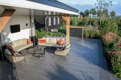 Platinum Terrassenplatte Grau Landhaus 2545 008