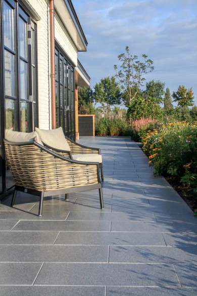 Platinum Terrassenplatte Grau Landhaus 2545 025