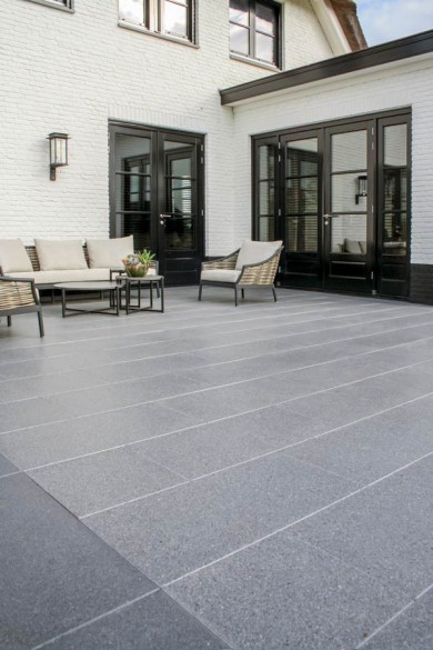 Platinum Terrassenplatte Grau Landhaus 2545 069