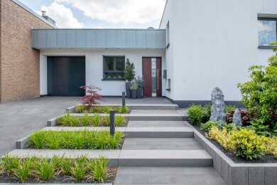 Umbriano Pflaster Hauszugang Stufen Stelen 2535 025