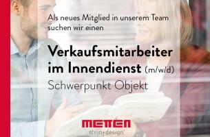 Stellenanzeige Verkauf Innendienst Objekt 01