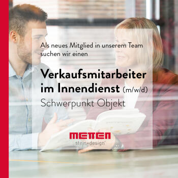 Stellenanzeige Verkauf Innendienst Objekt 01