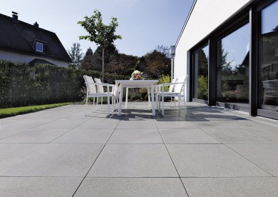 Boulevard Terrassenplatte Grau Hellgrau Terrasse Pflaster Modern Geschliffen2105 688