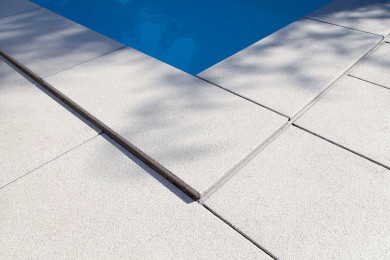 Cortesa Terrassenplatte Weiss Pool 2271 11