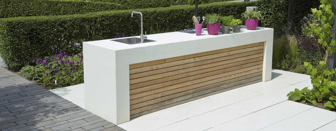 Kochen im Garten Produkte Metten Stein+Design