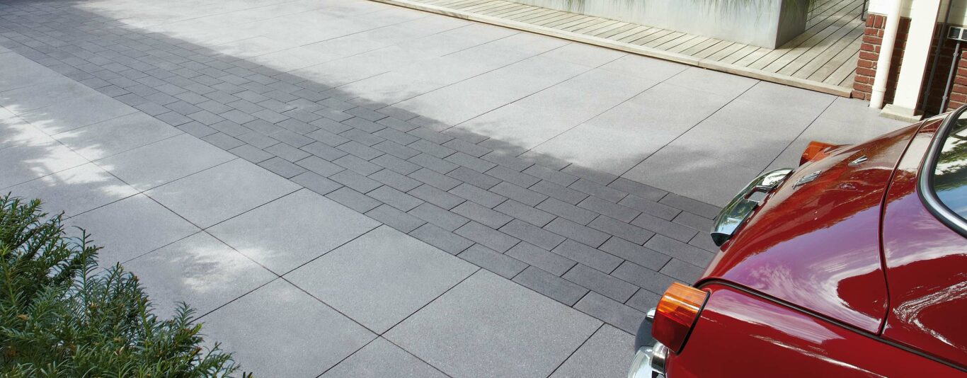 Pflasterstein in anthrazit Metten Stein+Design